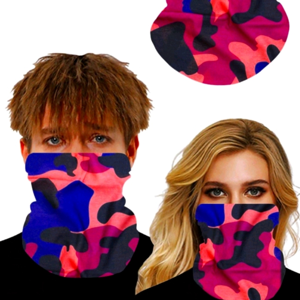 Pretty Pink Camouflage Mask Covers💞
